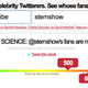 Image for article titled Which Celeb Has The Dumbest Fans On Twitter?